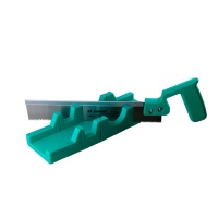 Стусло пластиковое маленькое 60×300 мм с ножовкой 9 TPI, "MAXIMUM" MX 13285