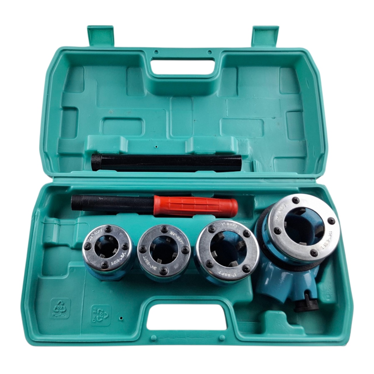 Набор для нарезания резьбы 7 предметов, в пластиковом кейсе (3275) оптом