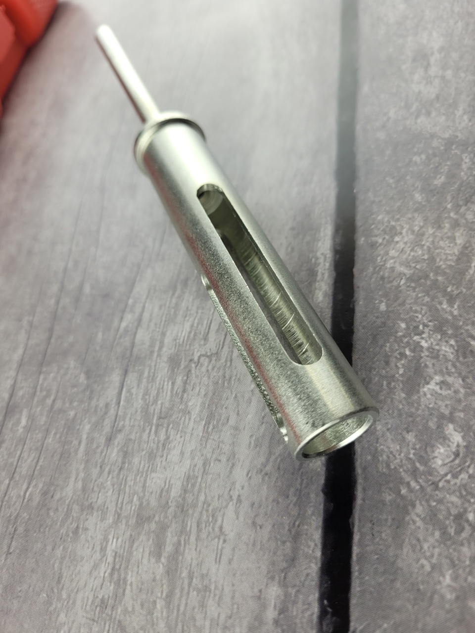 пороховой монтажный пистолет, красный, кейс оптом