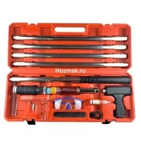 Пороховой монтажный пистолет с удлинителями, кейс