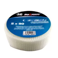 Серпянка самоклеящаяся 50 мм х 30м, стеклотканевая, "MAXIMUM" MX 04276